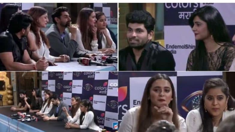 Bigg Boss Marathi 2, August 27, Episode 94 Update: बिग बॉसच्या घरात रंगली पत्रकार परिषद, शिव-वीणाच्या लग्नाची घोषणा, शिवानी-नेहाची मैत्री ठरला चर्चेचा विषय Bigg Boss Marathi 2, August 27, Episode 94 Update: बिग बॉसच्या घरात रंगली पत्रकार परिषद, शिव-वीणाच्या लग्नाची घोषणा, शिवानी-नेहाची मैत्री ठरला चर्चेचा विषय