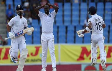 IND vs WI 1st Test Day 3: विराट कोहली-अजिंक्य रहाणे यांची शतकी भागीदारी; तिसऱ्या दिवसा खेर टीम इंडियाकडे 260 धावांची आघाडी