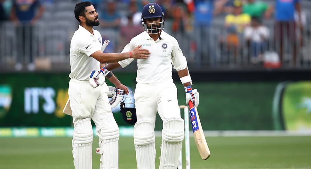 IND vs WI 1st Test: सचिन-सौरव जोडीला मागे सारत विराट कोहली-अजिंक्य रहाणे यांची टेस्टमध्ये रेकॉर्ड कामगिरी; क्रिकेट प्रेमींकडून होतय कौतुक IND vs WI 1st Test: सचिन-सौरव जोडीला मागे सारत विराट कोहली-अजिंक्य रहाणे यांची टेस्टमध्ये रेकॉर्ड कामगिरी; क्रिकेट प्रेमींकडून होतय कौतुक
