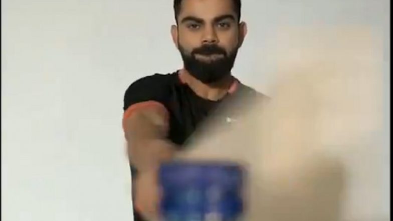 विराट कोहली याने पूर्ण Bottle Cap Challenge, रवि शास्त्री यांच्या कॉमेंट्रीसह खेळला 'हा' शॉट, पहा Video