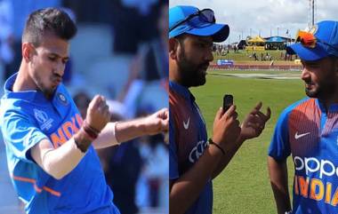 IND vs WI 3rd T20I मॅचनंतर रोहित शर्मा याने घेतली रिषभ पंत याची मुलाखत; युजवेंद्र चहल याने प्रश्न विचारात BCCI ची घेतली फिरकी, पहा हे Tweet