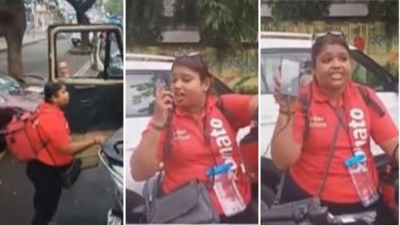 नवी मुंबई: Zomato च्या महिला कर्मचाऱ्याने पोलिसांना शिवीगाळ केल्याचा आरोप, पहा व्हिडिओ नवी मुंबई: Zomato च्या महिला कर्मचाऱ्याने पोलिसांना शिवीगाळ केल्याचा आरोप, पहा व्हिडिओ