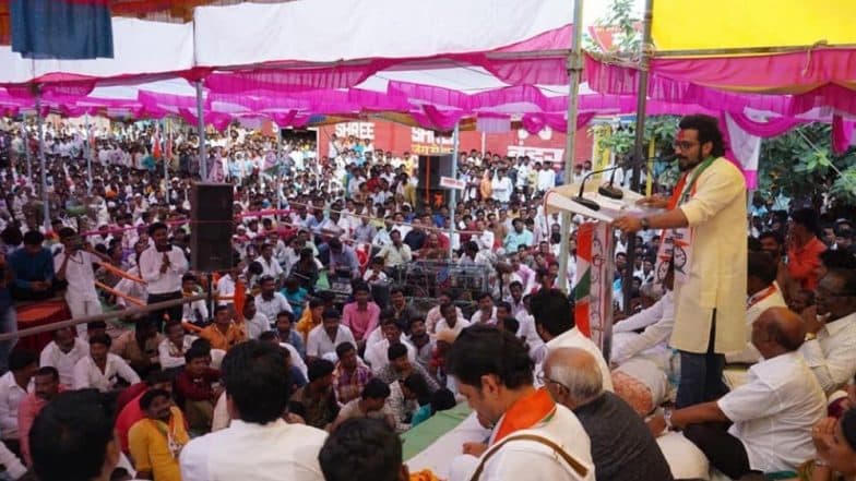 परळी आणि केज येथे राष्ट्रवादीचा आमदार निवडून येत नाही तोपर्यंत बीड मध्ये फेटा बांधणार नाही- खा. अमोल कोल्हे परळी आणि केज येथे राष्ट्रवादीचा आमदार निवडून येत नाही तोपर्यंत बीड मध्ये फेटा बांधणार नाही- खा. अमोल कोल्हे