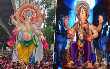 Ganeshotsav 2019: मुंबईतील गणेशोत्सवाला चांद्रयान 2 मोहिमेचा साज, लालबागचा राजा आणि परळचा राजा होणार अंतराळात विराजमान