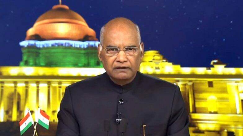 Independence Day 2019 Live Streaming: राष्ट्रपती रामनाथ कोविंद यांचे 73 व्या स्वातंत्र्य दिनाचे भाषण पहा Doordarshan News वर Online Independence Day 2019 Live Streaming: राष्ट्रपती रामनाथ कोविंद यांचे 73 व्या स्वातंत्र्य दिनाचे भाषण पहा Doordarshan News वर Online