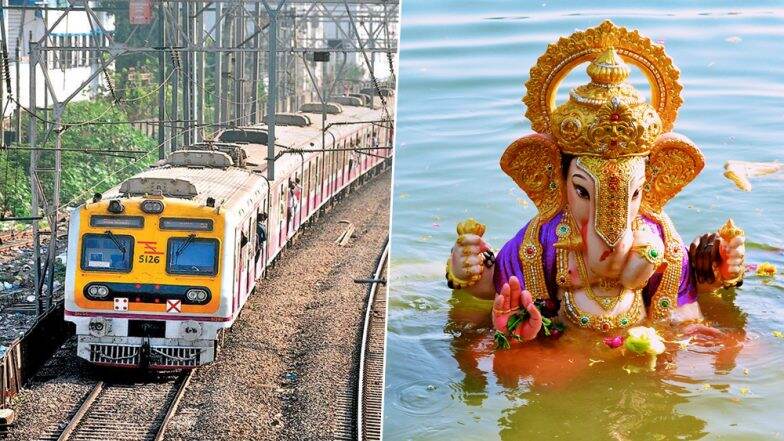 Ganeshotsav 2019: गणेशभक्तांसाठी आनंदाची बातमी! बाप्पाच्या विसर्जना निमित्त मध्य रेल्वेच्या 20 विशेष लोकल फे-या, या दिवशी चालविण्यात येणार या रेल्वेगाड्या Ganeshotsav 2019: गणेशभक्तांसाठी आनंदाची बातमी! बाप्पाच्या विसर्जना निमित्त मध्य रेल्वेच्या 20 विशेष लोकल फे-या, या दिवशी चालविण्यात येणार या रेल्वेगाड्या