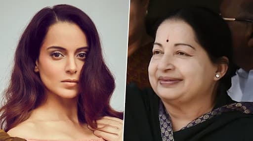 जयललिता यांच्या बायोपिकमध्ये झळकणार कंगना रनौत; ऑस्कर विजेता मेकअप आर्टिस्ट जेसन कॉलिन्स साकारणार लूक जयललिता यांच्या बायोपिकमध्ये झळकणार कंगना रनौत; ऑस्कर विजेता मेकअप आर्टिस्ट जेसन कॉलिन्स साकारणार लूक