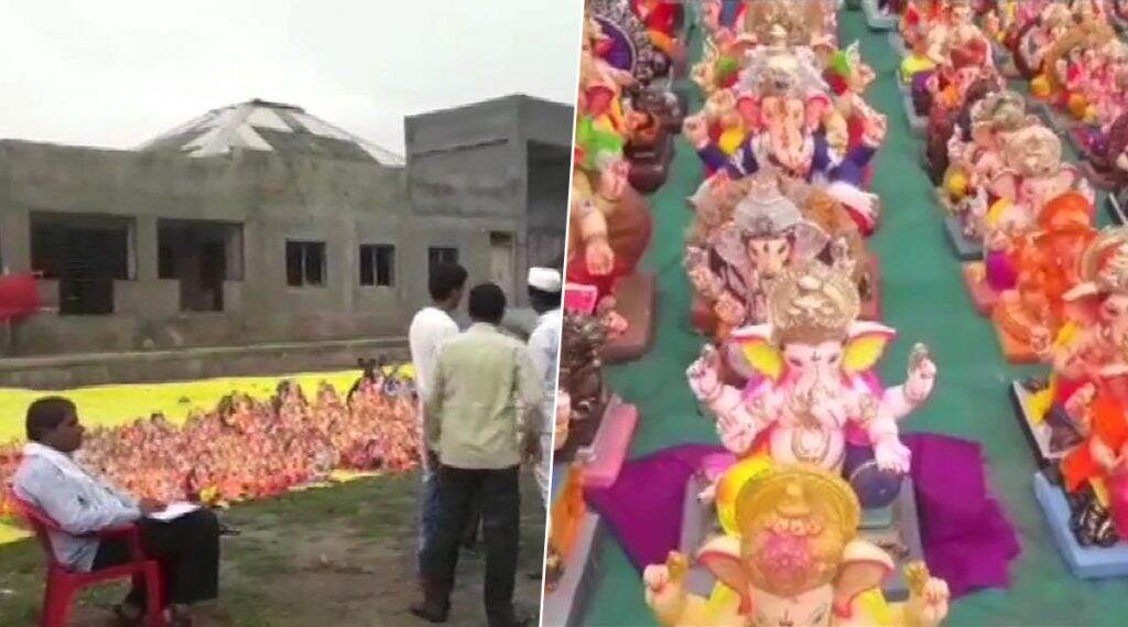 लातूर: भीषण पाणीटंचाईच्या पार्श्वभूमीवर गणेशभक्तांनी मूर्ती विसर्जनाऐवजी केल्या दान; पालिका प्रशासनाच्या आवाहनाला नागरिकांचा उत्तम प्रतिसाद लातूर: भीषण पाणीटंचाईच्या पार्श्वभूमीवर गणेशभक्तांनी मूर्ती विसर्जनाऐवजी केल्या दान; पालिका प्रशासनाच्या आवाहनाला नागरिकांचा उत्तम प्रतिसाद