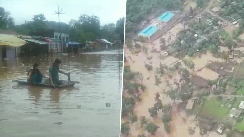 Maharashtra Rains: गडचिरोली मध्ये मुसळधार पावसामुळे पूर सदृश्य स्थिती; हवामान खात्याकडून Red Alert जारी Maharashtra Rains: गडचिरोली मध्ये मुसळधार पावसामुळे पूर सदृश्य स्थिती; हवामान खात्याकडून Red Alert जारी