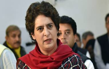 Priyanka Gandhi: उत्तर प्रदेशमधील हापूर रोड येथे काँग्रेसच्या राष्ट्रीय महासचिव प्रियंका गांधी यांच्या ताफ्याला अपघात