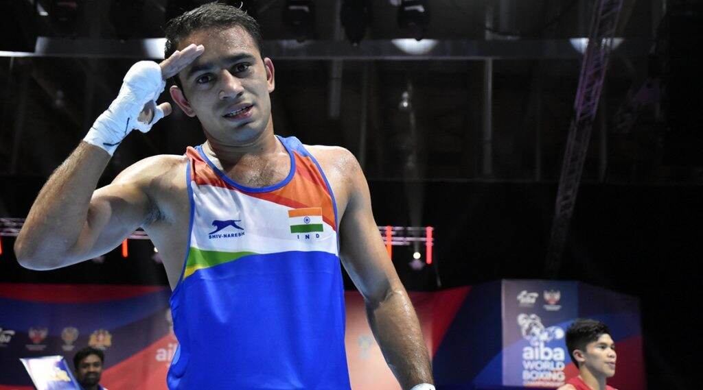 बॉक्सर अमित पांघळ याने रचला इतिहास, World Boxing Championships च्या फायनलमध्ये पोहचणारा बनला पहिला भारतीय बॉक्सर अमित पांघळ याने रचला इतिहास, World Boxing Championships च्या फायनलमध्ये पोहचणारा बनला पहिला भारतीय