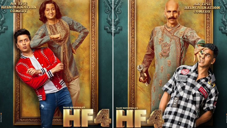 Housefull 4 First Look: हाऊसफुल 4 चा फर्स्ट लूक प्रदर्शित, या आधी कधीही पाहिलं नसाल अशा अवतारात दिसतील अक्षय कुमार आणि रितेश देशमुख