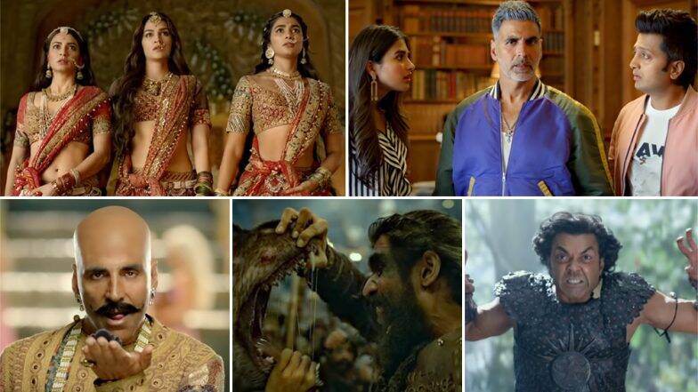 Housefull 4 Trailer: 200 वर्षांपूर्वीचा काळ विनोदी रुपात मांडून हसून लोट पोट करणारा हाऊसफुल 4 चा ट्रेलर प्रदर्शित Housefull 4 Trailer: 200 वर्षांपूर्वीचा काळ विनोदी रुपात मांडून हसून लोट पोट करणारा हाऊसफुल 4 चा ट्रेलर प्रदर्शित