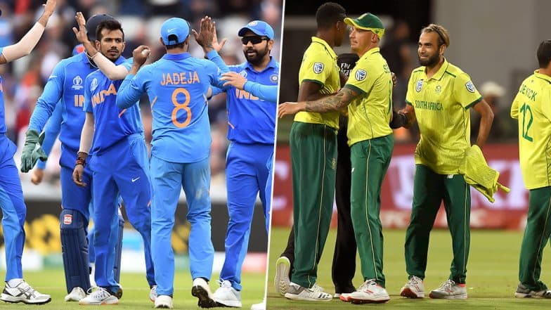 IND vs SA T20I: 15 सप्टेंबरपासून होणार भारत-दक्षिण आफ्रिका संघात लढत, कोण कोणाच्या वरचढ, पहा हे आकडे IND vs SA T20I: 15 सप्टेंबरपासून होणार भारत-दक्षिण आफ्रिका संघात लढत, कोण कोणाच्या वरचढ, पहा हे आकडे