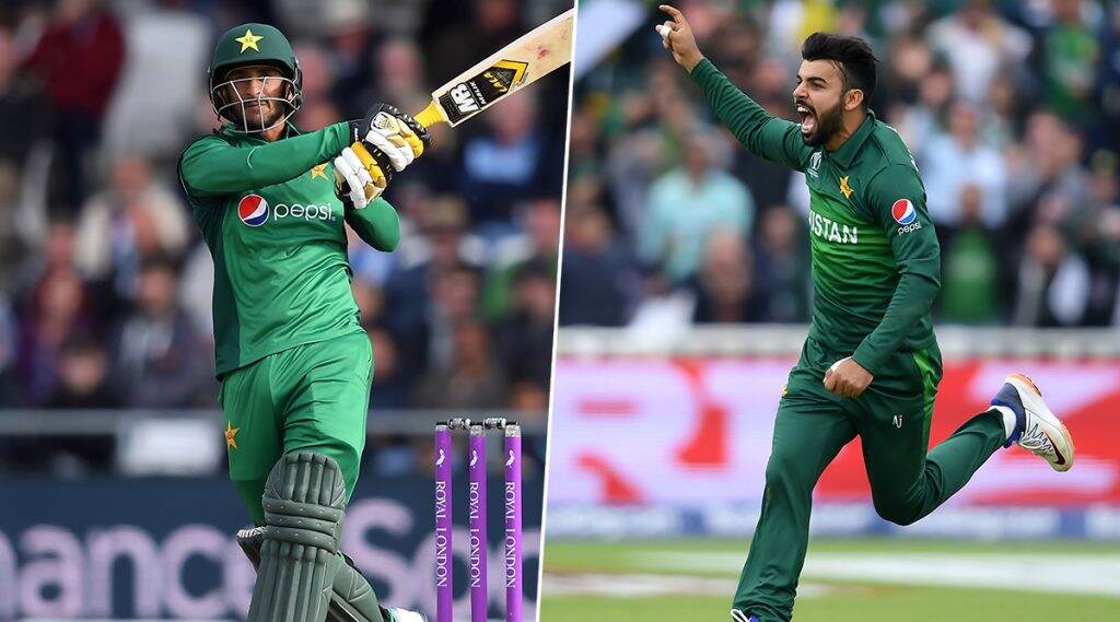 PAK vs SL: हसन अली याच्योसबतच्या मैत्रीबद्दल विचारताच शादाब खान याने उत्तरादाखल दिलेल्या प्रतिक्रियेत टाकली गुगली (Video) PAK vs SL: हसन अली याच्योसबतच्या मैत्रीबद्दल विचारताच शादाब खान याने उत्तरादाखल दिलेल्या प्रतिक्रियेत टाकली गुगली (Video)