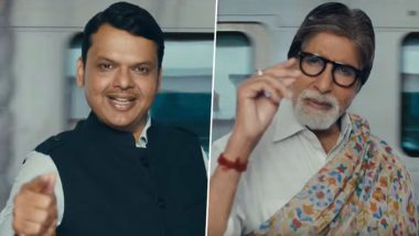 देवेंद्र फडणवीस यांनी 'मुंबई काही मिनिटात' म्हणत शेअर केली Mumbai Metro Project ची खास झलक; अमिताभ बच्चन यांचा सहभाग 'या' कारणाने ठरला चर्चेचा विषय (Watch Video)