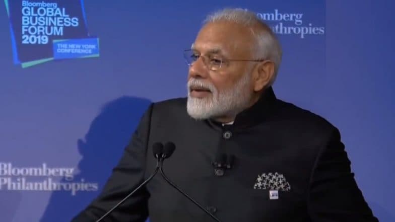 Bloomberg Business Summit: पंतप्रधान मोदी यांनी सांगितला भारताच्या विकासाचा 'फोर डी' फॅक्टर Bloomberg Business Summit: पंतप्रधान मोदी यांनी सांगितला भारताच्या विकासाचा 'फोर डी' फॅक्टर