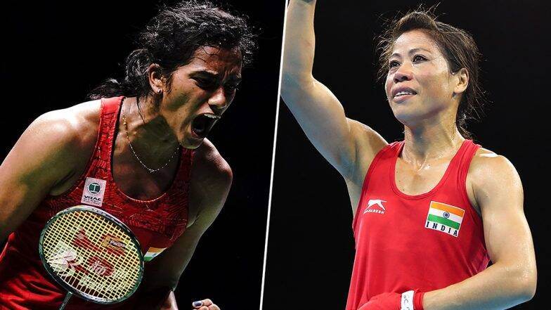 Padma Awards 2020 Nominations’ List: Mary Kom ला पद्मविभूषण, PV Sindhu च्या नावाची पद्म भूषण साठी शिफारस; क्रीडा क्षेत्राच्या इतिहासात यंदा पहिल्यांदा 9 महिला खेळाडूंच्या नावांची यादी पद्म पुरस्कारांसाठी विचाराधीन Padma Awards 2020 Nominations’ List: Mary Kom ला पद्मविभूषण, PV Sindhu च्या नावाची पद्म भूषण साठी शिफारस; क्रीडा क्षेत्राच्या इतिहासात यंदा पहिल्यांदा 9 महिला खेळाडूंच्या नावांची यादी पद्म पुरस्कारांसाठी विचाराधीन