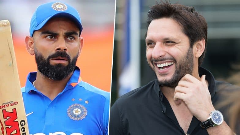 IND vs SA 2nd T20I: रेकॉर्ड तोड खेळीसाठी ICC ने केले विराट कोहली चे कौतुक, शाहिद आफ्रिदी ने केले 'हे' मोठे विधान IND vs SA 2nd T20I: रेकॉर्ड तोड खेळीसाठी ICC ने केले विराट कोहली चे कौतुक, शाहिद आफ्रिदी ने केले 'हे' मोठे विधान