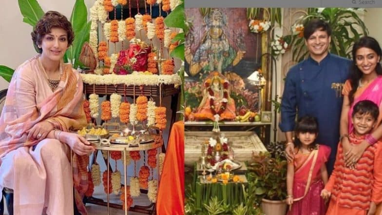 Ganeshotsav 2019: बॉलीवूडमध्ये गणेशोत्सवाची धूम, सेलिब्रिटींच्या घरी बाप्पांचे आगमन (Photos) Ganeshotsav 2019: बॉलीवूडमध्ये गणेशोत्सवाची धूम, सेलिब्रिटींच्या घरी बाप्पांचे आगमन (Photos)