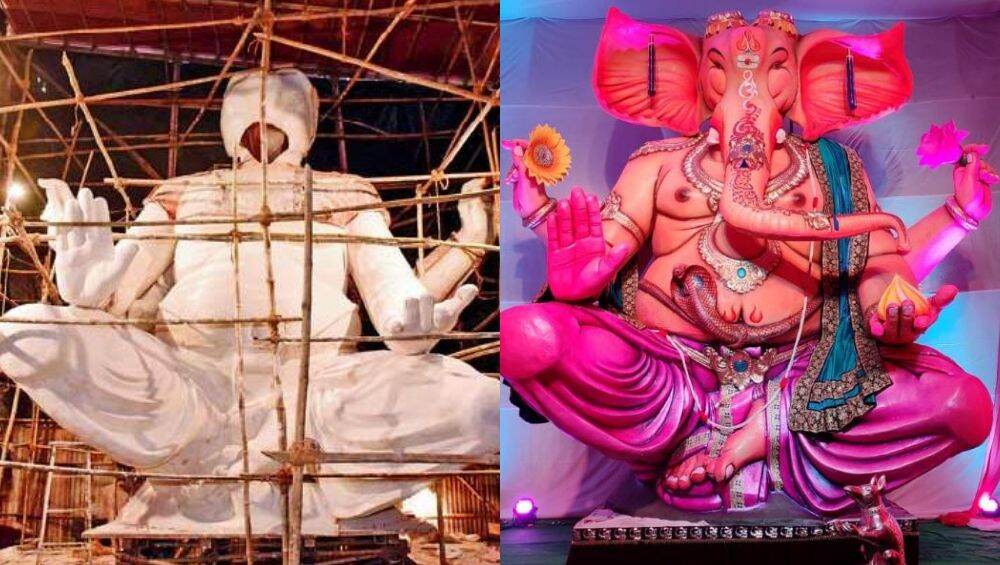 Ganeshotsav 2019: तेजुकाया मंडळाच्या 22 फूट उंच लगद्याच्या बाप्पाची Making कहाणी; मूर्तिकार राजेंद्र झाड यांच्याशी Exclusive बातचीत Ganeshotsav 2019: तेजुकाया मंडळाच्या 22 फूट उंच लगद्याच्या बाप्पाची Making कहाणी; मूर्तिकार राजेंद्र झाड यांच्याशी Exclusive बातचीत