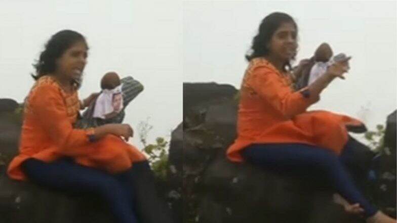 देवेंद्र फडणवीस यांच्या पुतळ्याचा सिंहगडावरुन कडेलोट; गड-किल्ले भाड्याने देण्याच्या निर्णयावर संतप्त तरुणीचा व्हिडीओ व्हायरल (Watch Video) देवेंद्र फडणवीस यांच्या पुतळ्याचा सिंहगडावरुन कडेलोट; गड-किल्ले भाड्याने देण्याच्या निर्णयावर संतप्त तरुणीचा व्हिडीओ व्हायरल (Watch Video)