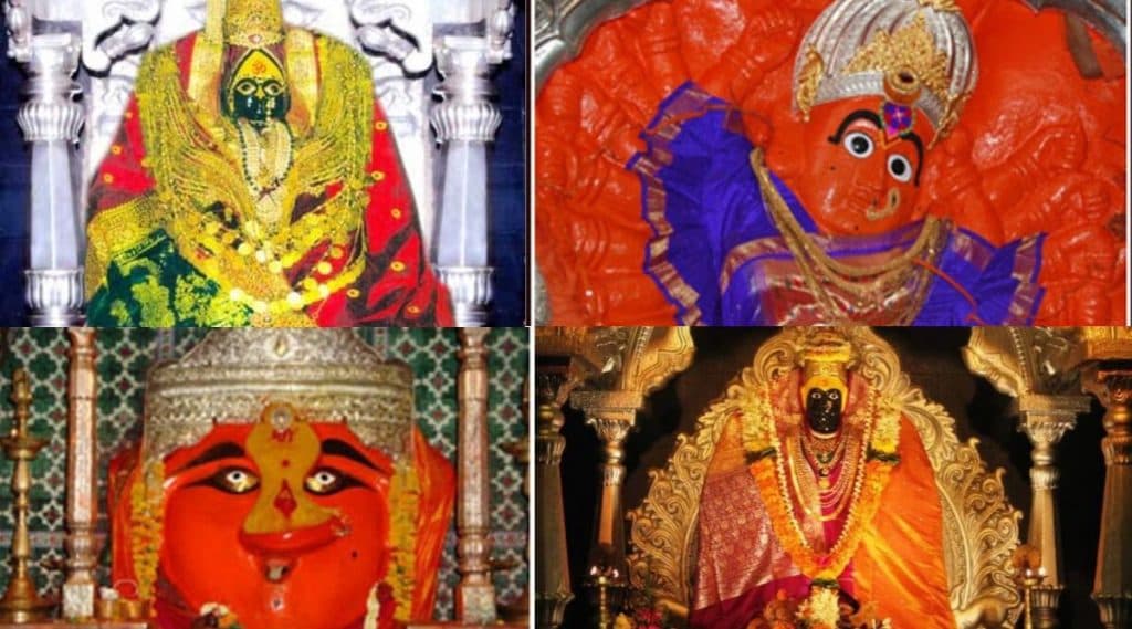 Navratri 2019: कोल्हापूरची अंबाबाई , माहूरची रेणुकादेवी, सप्तशृंगी आणि तुळजापूरची तुळजाभवानी; महाराष्ट्रातील या साडेतीन शक्तिपीठांचा इतिहास आहे खास, जाणून घ्या Navratri 2019: कोल्हापूरची अंबाबाई , माहूरची रेणुकादेवी, सप्तशृंगी आणि तुळजापूरची तुळजाभवानी; महाराष्ट्रातील या साडेतीन शक्तिपीठांचा इतिहास आहे खास, जाणून घ्या