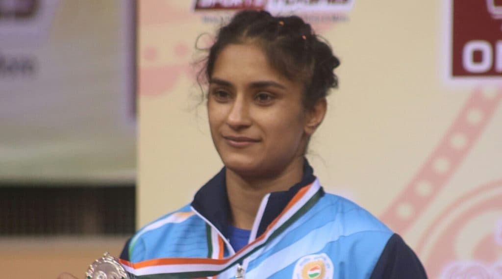 World Wrestling Championship: विनेश फोगाट ने जागतिक कुस्ती स्पर्धेच्या 53 किलो वजनी गटात जिंकले कांस्यपदक, ऑलिम्पिकचे पहिले तिकीट देखील मिळवले World Wrestling Championship: विनेश फोगाट ने जागतिक कुस्ती स्पर्धेच्या 53 किलो वजनी गटात जिंकले कांस्यपदक, ऑलिम्पिकचे पहिले तिकीट देखील मिळवले