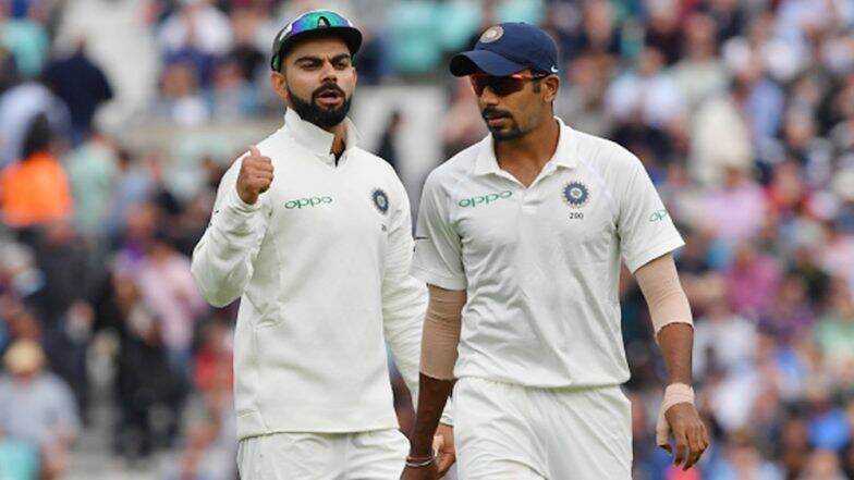 जसप्रीत बुमराह याने हॅट्रिक घेवून रचला इतिहास; विराट कोहली याचे मानले आभार जसप्रीत बुमराह याने हॅट्रिक घेवून रचला इतिहास; विराट कोहली याचे मानले आभार