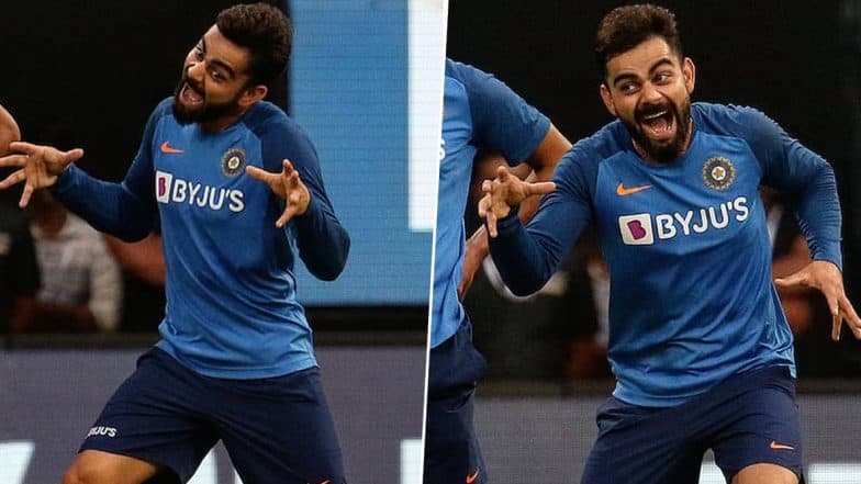 IND vs SA 3rd T20I: तिसऱ्या मॅचआधी विराट कोहली ने करून दाखवले आजच्या लहान मुलांचे हाव-भाव, Fans आश्चर्यचकित IND vs SA 3rd T20I: तिसऱ्या मॅचआधी विराट कोहली ने करून दाखवले आजच्या लहान मुलांचे हाव-भाव, Fans आश्चर्यचकित