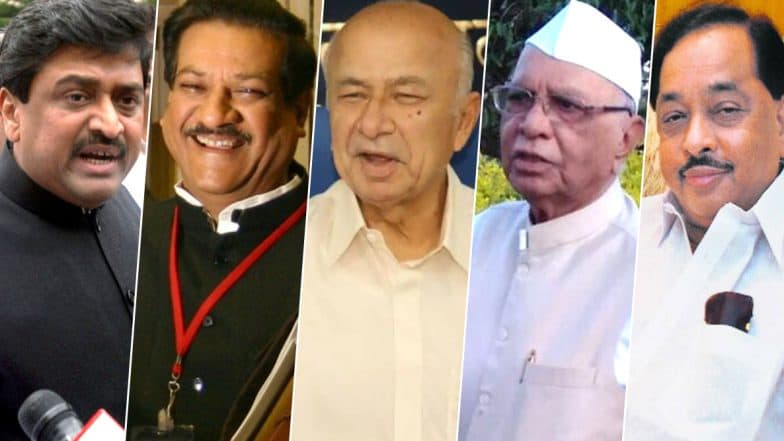 Maharashtra Assembly Elections 2019: अशोक चव्हाण, पृथ्वीराज चव्हाण यांच्यावर स्वतःची, तर शिंदे, पाटील-निलंगेकर, राणे या माजी मुख्यमंत्र्यांवर मुलांची जबाबदारी; जनता देणार का साथ? Maharashtra Assembly Elections 2019: अशोक चव्हाण, पृथ्वीराज चव्हाण यांच्यावर स्वतःची, तर शिंदे, पाटील-निलंगेकर, राणे या माजी मुख्यमंत्र्यांवर मुलांची जबाबदारी; जनता देणार का साथ?
