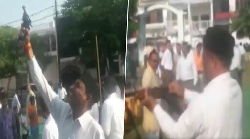Watch Video: राष्ट्रीय स्वयंसेवक संघाच्या विजयादशमी मेळाव्यात स्वयंसेवकांकडून हवेत गोळीबार; पोलिसांकडून कारवाईचे संकेत Watch Video: राष्ट्रीय स्वयंसेवक संघाच्या विजयादशमी मेळाव्यात स्वयंसेवकांकडून हवेत गोळीबार; पोलिसांकडून कारवाईचे संकेत