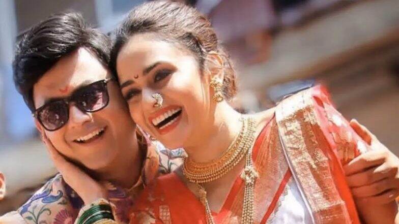 Swwapnil Joshi च्या Birthday निमित्त काय म्हणाली Amruta Khanvilkar; Social Media वर केलं शेयर