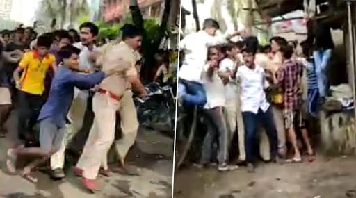 मुंबई: बेपत्ता मुलीच्या वडीलांची आत्महत्या; चेंबूर परिसरात जमावाकडून दगडफेक मुंबई: बेपत्ता मुलीच्या वडीलांची आत्महत्या; चेंबूर परिसरात जमावाकडून दगडफेक