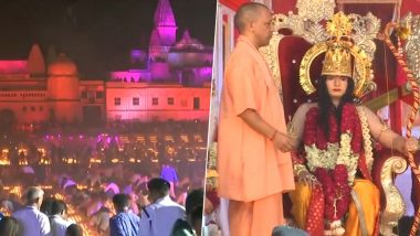 Ayodhya Deepotsav : 5.51 लाख दिव्यांच्या रोषणाईत उजळली अयोध्या; योगी आदित्यनाथ यांच्या उपस्थितीत पार पडला विश्वविक्रमी उपक्रम (Watch Video)