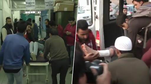 जम्मू काश्मीर: दहशतवाद्यांकडून सोपोर बसस्थानकाजवळ ग्रेनेड हल्ला; 9 जखमी, 6 जणांची प्रकृती चिंताजनक जम्मू काश्मीर: दहशतवाद्यांकडून सोपोर बसस्थानकाजवळ ग्रेनेड हल्ला; 9 जखमी, 6 जणांची प्रकृती चिंताजनक
