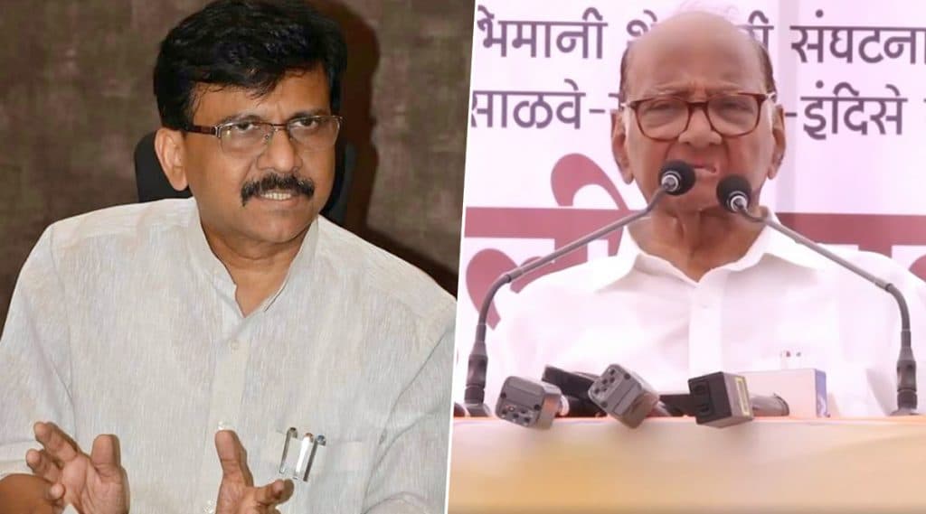 संजय राऊत यांनी पुन्हा घेतली शरद पवार यांची भेट; राष्ट्रवादी देणार का शिवसेनेला साथ की खेळणार एक नवी खेळी? संजय राऊत यांनी पुन्हा घेतली शरद पवार यांची भेट; राष्ट्रवादी देणार का शिवसेनेला साथ की खेळणार एक नवी खेळी?