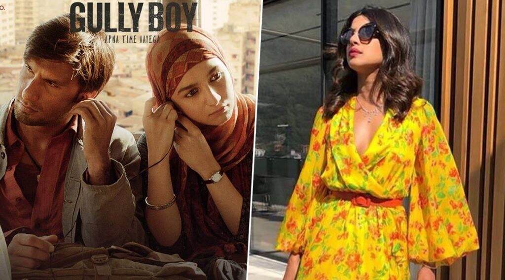 Ranveer-Alia च्या Gully Boy साठी Priyanka ची फिल्डिंग; भारताला Oscar मिळवून द्यायचं घेतलं मनावर Ranveer-Alia च्या Gully Boy साठी Priyanka ची फिल्डिंग; भारताला Oscar मिळवून द्यायचं घेतलं मनावर