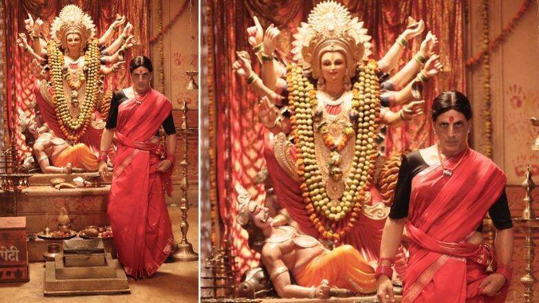 नवरात्री 2019 चं औचित्य साधत अक्षय कुमार ने शेअर केला Laxmmi Bomb सिनेमातील त्याचा 'लक्ष्मी' अंदाज! नवरात्री 2019 चं औचित्य साधत अक्षय कुमार ने शेअर केला Laxmmi Bomb सिनेमातील त्याचा 'लक्ष्मी' अंदाज!