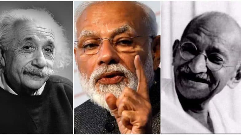 Gandhi Jayanti 2019: पंतप्रधान नरेंद्र मोदी यांनी गांधी जयंती निमित्त बुद्धीवाद्यांना दिले Einstein Challenge; जगप्रसिद्ध दैनिकात लिहिला लेख Gandhi Jayanti 2019: पंतप्रधान नरेंद्र मोदी यांनी गांधी जयंती निमित्त बुद्धीवाद्यांना दिले Einstein Challenge; जगप्रसिद्ध दैनिकात लिहिला लेख