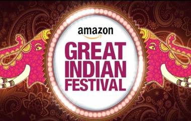 Amazon Great Indian Festival Sale ला लवकरच सुरुवात; स्मार्टफोन, स्मार्ट टीव्ही, लॅपटॉप आणि इतर इलेक्ट्रॉनिक्सवर मोठ्या सवलती