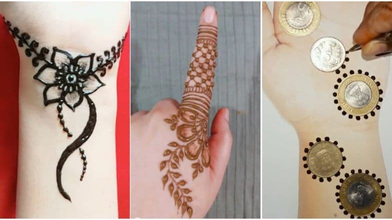 Diwali Mehndi Designs: दिवाळी निमित्त झटपट मेहंदी काढण्यासाठी 'या' सोप्या पद्धती ठरतील फायदेशीर (Watch Video) Diwali Mehndi Designs: दिवाळी निमित्त झटपट मेहंदी काढण्यासाठी 'या' सोप्या पद्धती ठरतील फायदेशीर (Watch Video)