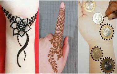 Diwali Mehndi Designs: दिवाळी निमित्त झटपट मेहंदी काढण्यासाठी 'या' सोप्या पद्धती ठरतील फायदेशीर (Watch Video)