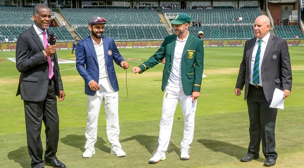 IND vs SA 3rd Test: सलग 9 टॉस हरणाऱ्या फाफ डु प्लेसिस याने काढला तोडगा, नाणेफेकसाठी येणार आता नवीन खेळाडू IND vs SA 3rd Test: सलग 9 टॉस हरणाऱ्या फाफ डु प्लेसिस याने काढला तोडगा, नाणेफेकसाठी येणार आता नवीन खेळाडू