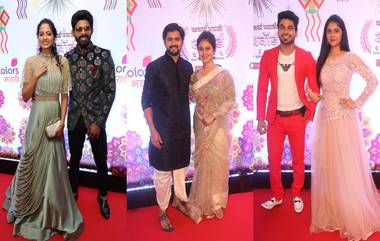 Colors Marathi Awards 2019: पहा कलाकारांचा हा हटके Red Carpet लुक या क्षणचित्रांतून