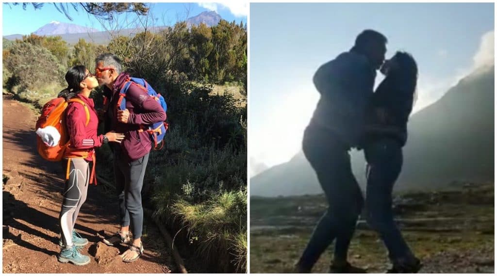 Milind Soman आणि Ankita यांचा Kissing Video होतोय सोशल मीडियावर वायरल Milind Soman आणि Ankita यांचा Kissing Video होतोय सोशल मीडियावर वायरल
