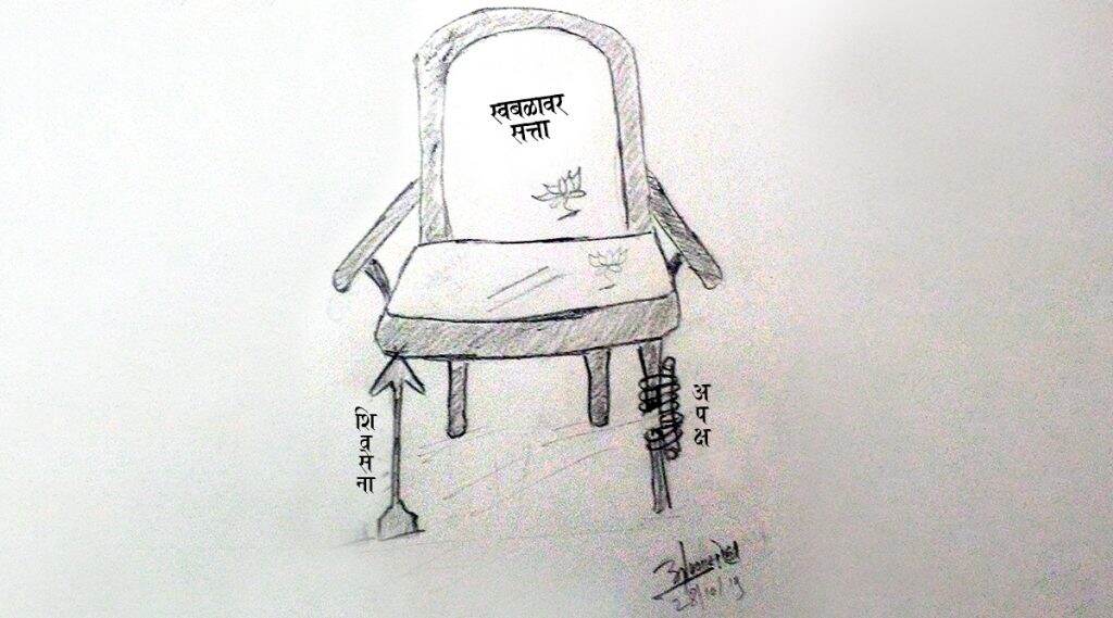 'आमचं ठरलंय' ते आमचं तुटतंय? भाजपच्या फुग्याला शिवसेनेची टाचणी? काँग्रेस, राष्ट्रवादी पाहतंय दुरुन मजा 'आमचं ठरलंय' ते आमचं तुटतंय? भाजपच्या फुग्याला शिवसेनेची टाचणी? काँग्रेस, राष्ट्रवादी पाहतंय दुरुन मजा
