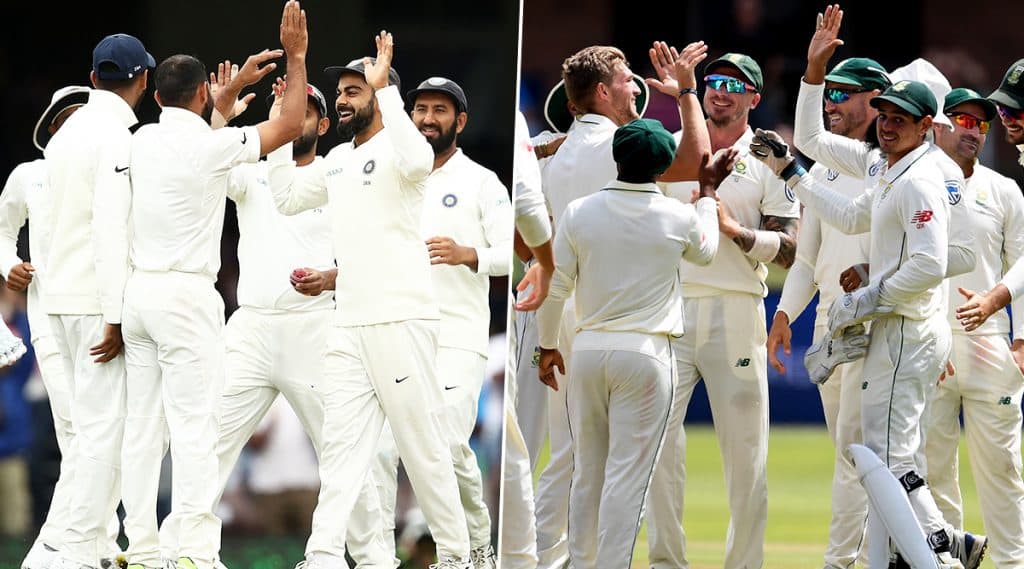 IND vs SA 1st Test Day 1: टॉस जिंकून भारताचा फलंदाजीचा निर्णय; रोहित शर्मा याच्यावर लक्ष IND vs SA 1st Test Day 1: टॉस जिंकून भारताचा फलंदाजीचा निर्णय; रोहित शर्मा याच्यावर लक्ष