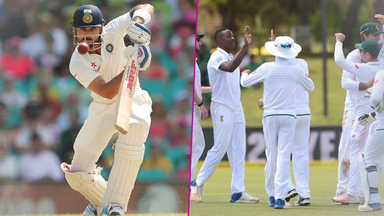 IND vs SA 2nd Test Day 2: विराट कोहली याच्यासमोर आफ्रिकी गोलंदाज निरुत्तर, टीम इंडियाने पहिला डाव 601/5 धावांवर केला घोषित IND vs SA 2nd Test Day 2: विराट कोहली याच्यासमोर आफ्रिकी गोलंदाज निरुत्तर, टीम इंडियाने पहिला डाव 601/5 धावांवर केला घोषित