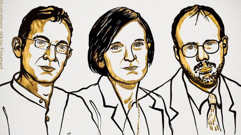 Nobel Prize 2019 Economics Winners: भारतीय वंशाच्या अभिजित बॅनर्जी यांना अर्थशास्त्राचा नोबेल पुरस्कार जाहीर Nobel Prize 2019 Economics Winners: भारतीय वंशाच्या अभिजित बॅनर्जी यांना अर्थशास्त्राचा नोबेल पुरस्कार जाहीर